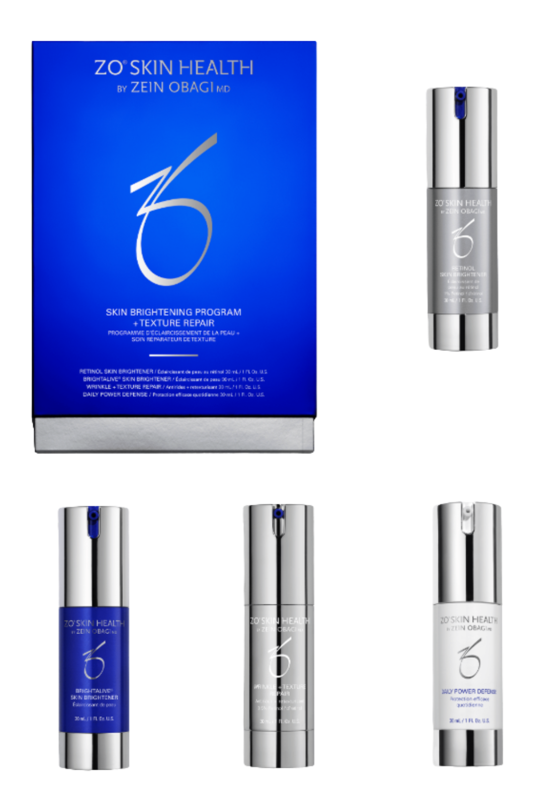 Skin Brightening Program + Texture Repair Kit